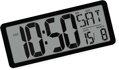 Large Digital clock with Temperature