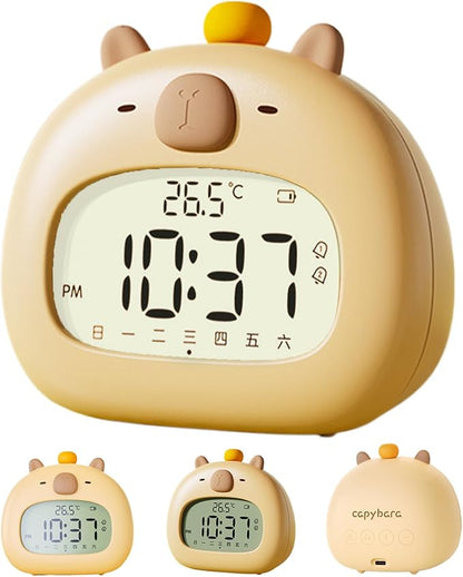 Capybara Clock Table Desk Clock