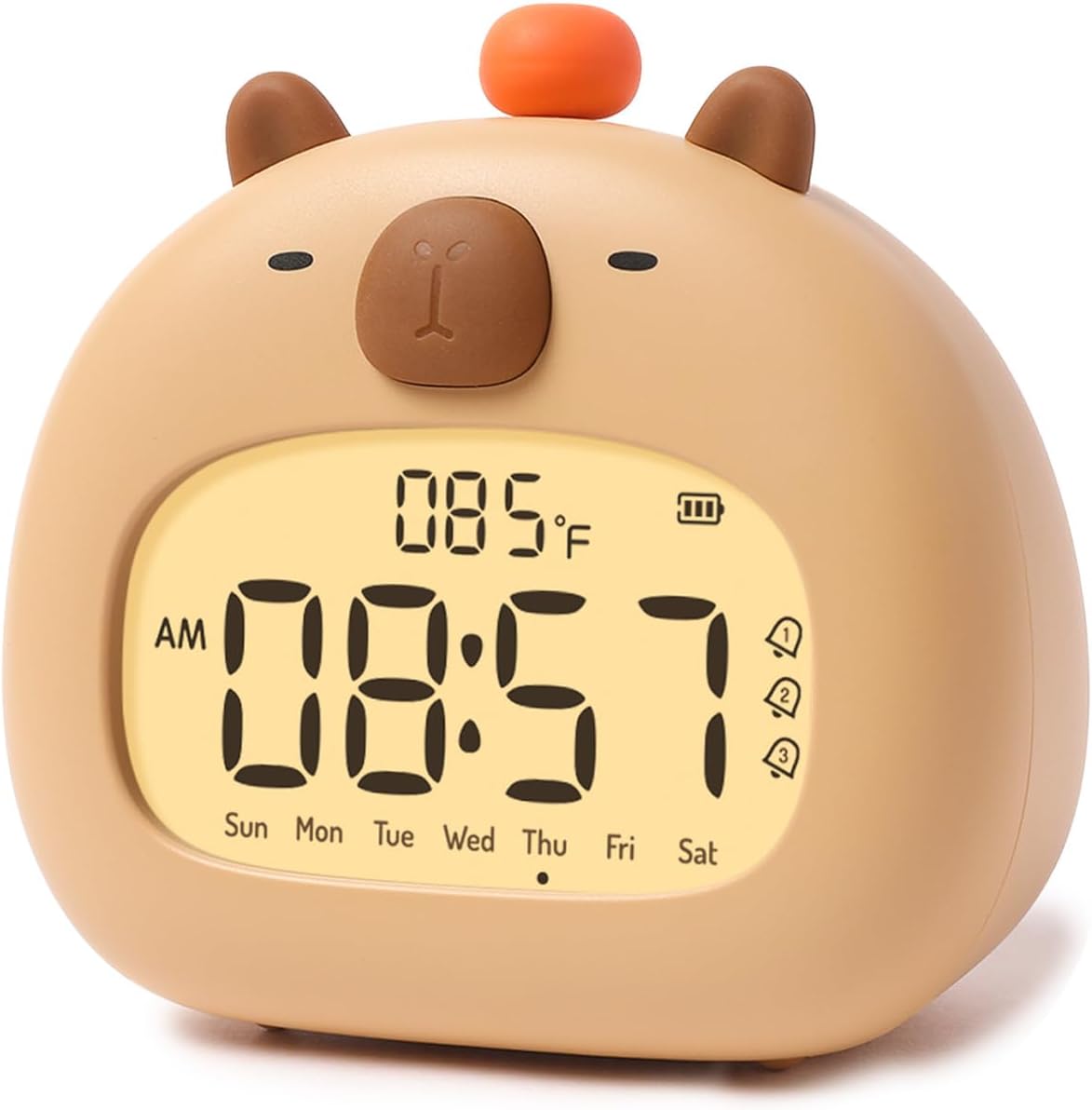 Capybara Clock Table Desk Clock