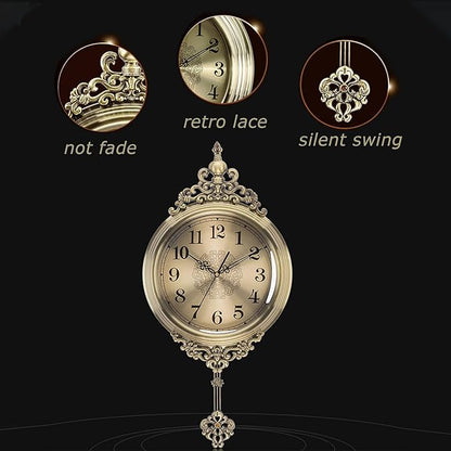 Pendulum vintage wall clock