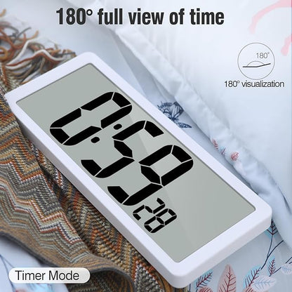 Large Digital clock with Temperature