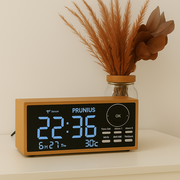 Wooden Radio Alarm Clock