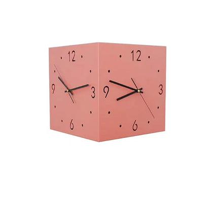 Angled one corner clock