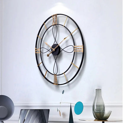 Large Industrial Wall Clock