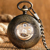 mechanical pocket watch with visible gears and transparent case for vintage style and horology enthusiasts