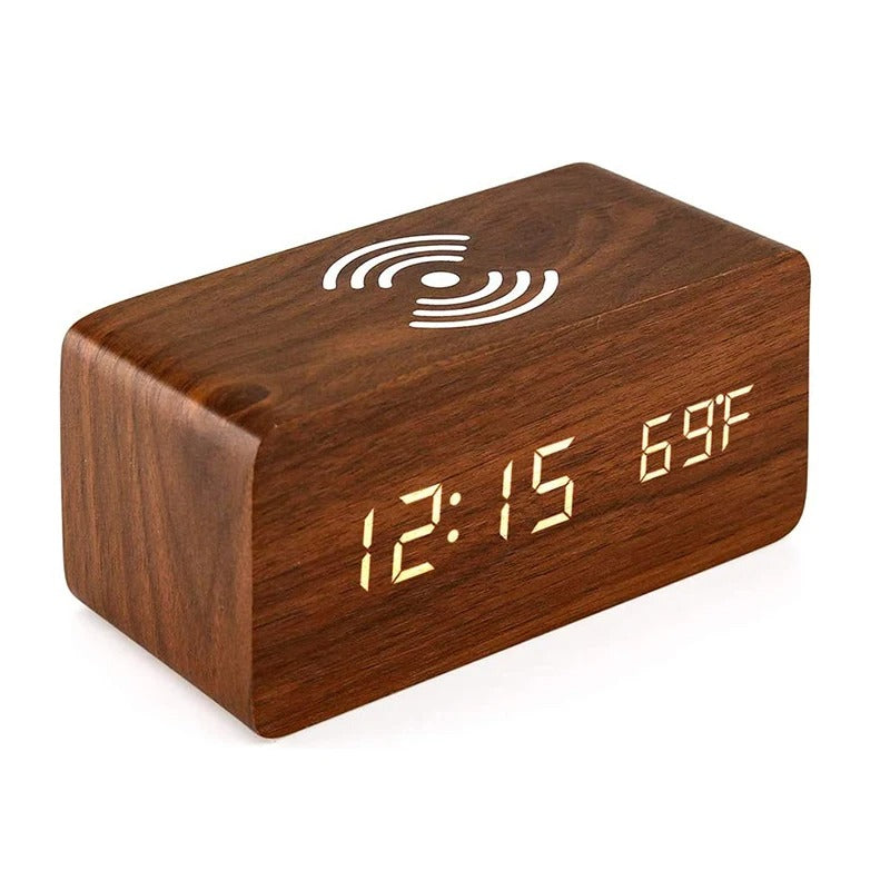 Wireless charging Alarm Clock