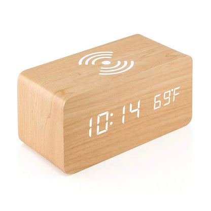 Wireless charging Alarm Clock